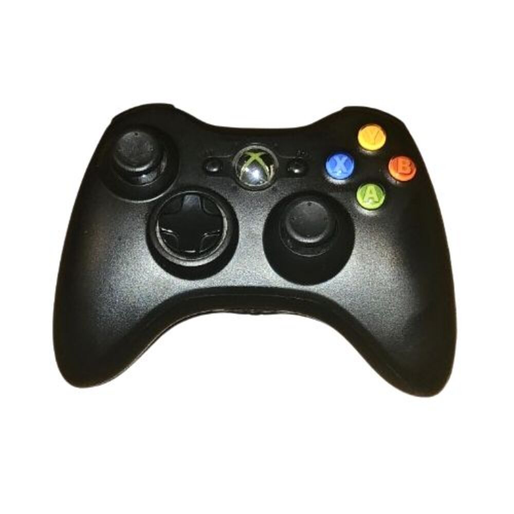 Official Microsoft Xbox 360 Wireless Controller Black OEM Model 1403 Tested
